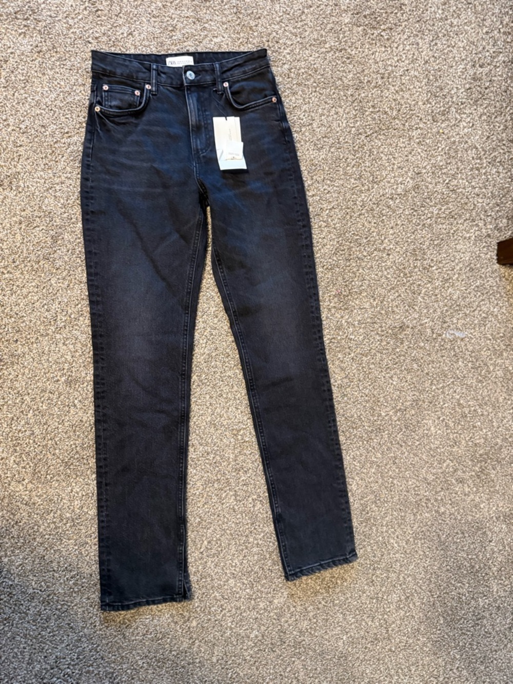 Zara Women's Skinny Black Jeans